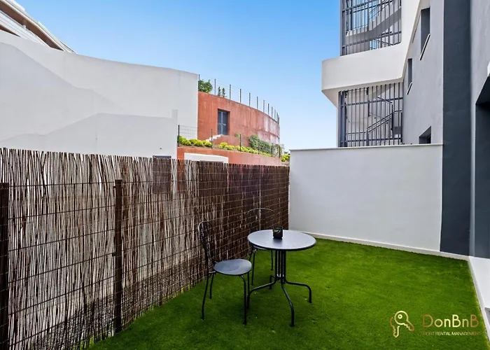 Apartment Sea View With Garden In Fuengirola