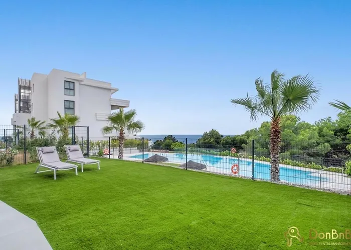 Sea View With Garden In